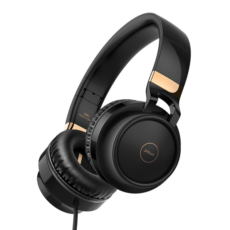 C60 Head-Mounted Foldable Telescopic Wired 4D Surround Subwoofer Headset HIFI Stereo Audio Foldable Earphone Headphones with Mic