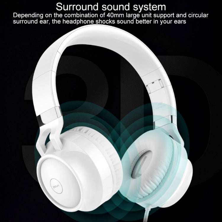 C60 Head-Mounted Foldable Telescopic Wired 4D Surround Subwoofer Headset HIFI Stereo Audio Foldable Earphone Headphones with Mic