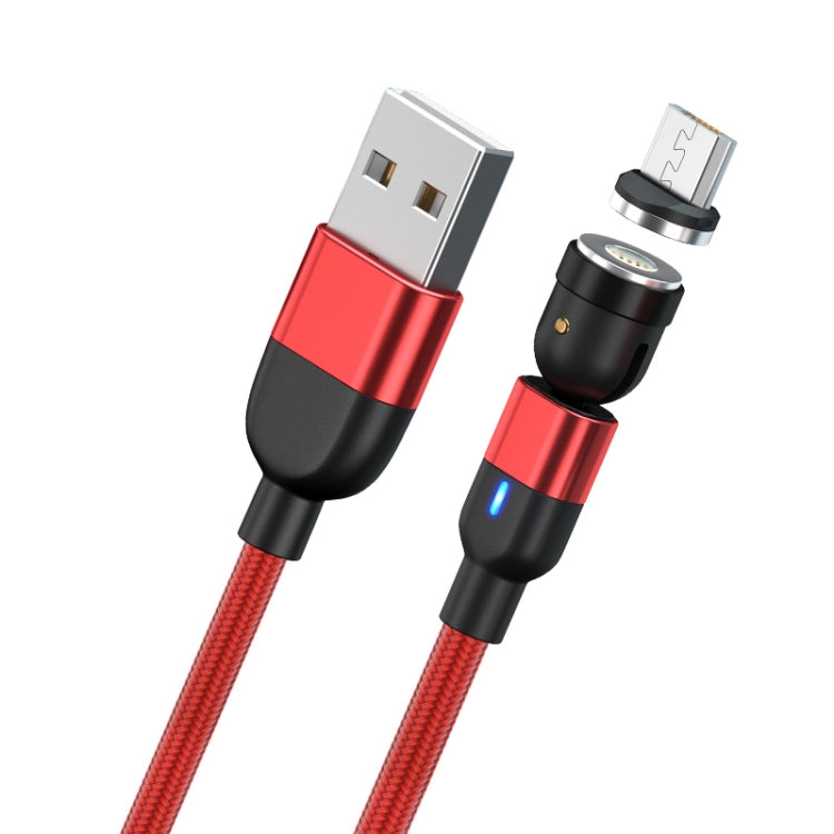 2m 3A Output USB to Micro USB 540 Degree Rotating Magnetic Data Sync Charging Cable