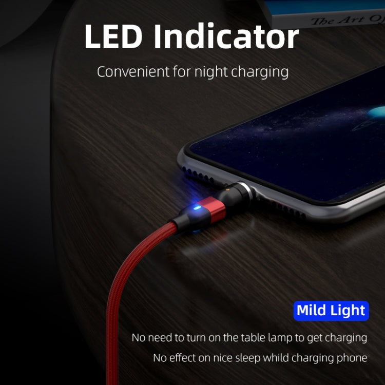 2m 3A Output USB to Micro USB 540 Degree Rotating Magnetic Data Sync Charging Cable