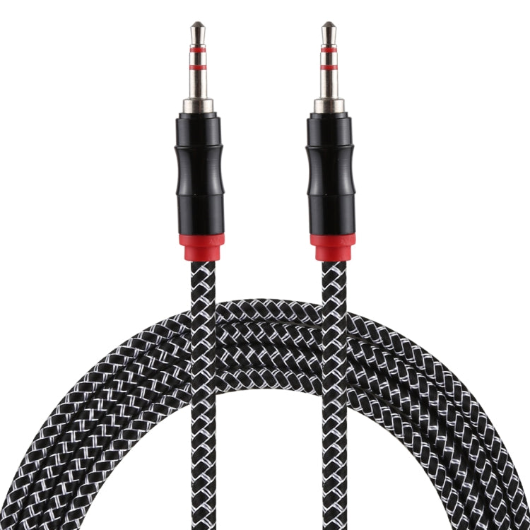 2m 3.5mm Jack Male to Male Nylon Weave AUX Cable