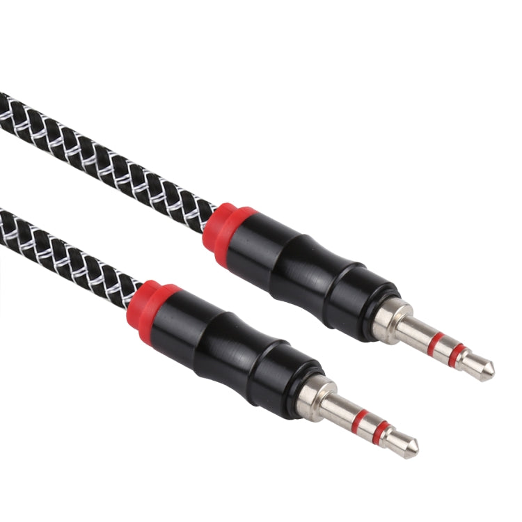 2m 3.5mm Jack Male to Male Nylon Weave AUX Cable