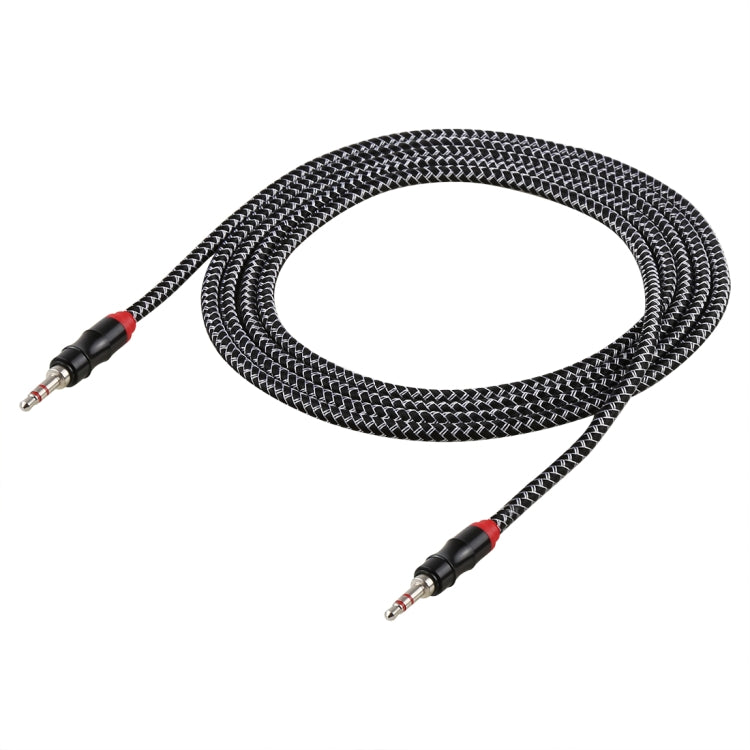 2m 3.5mm Jack Male to Male Nylon Weave AUX Cable