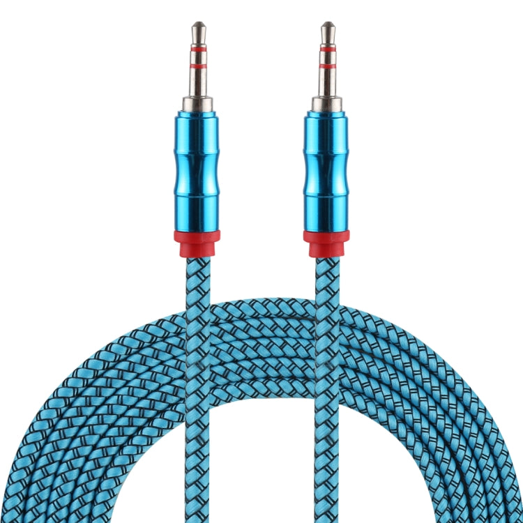 2m 3.5mm Jack Male to Male Nylon Weave AUX Cable