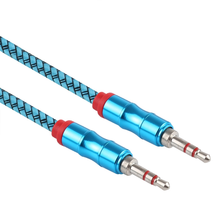 2m 3.5mm Jack Male to Male Nylon Weave AUX Cable