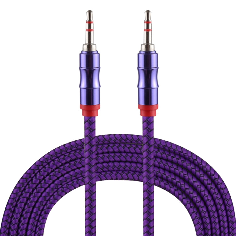 2m 3.5mm Jack Male to Male Nylon Weave AUX Cable