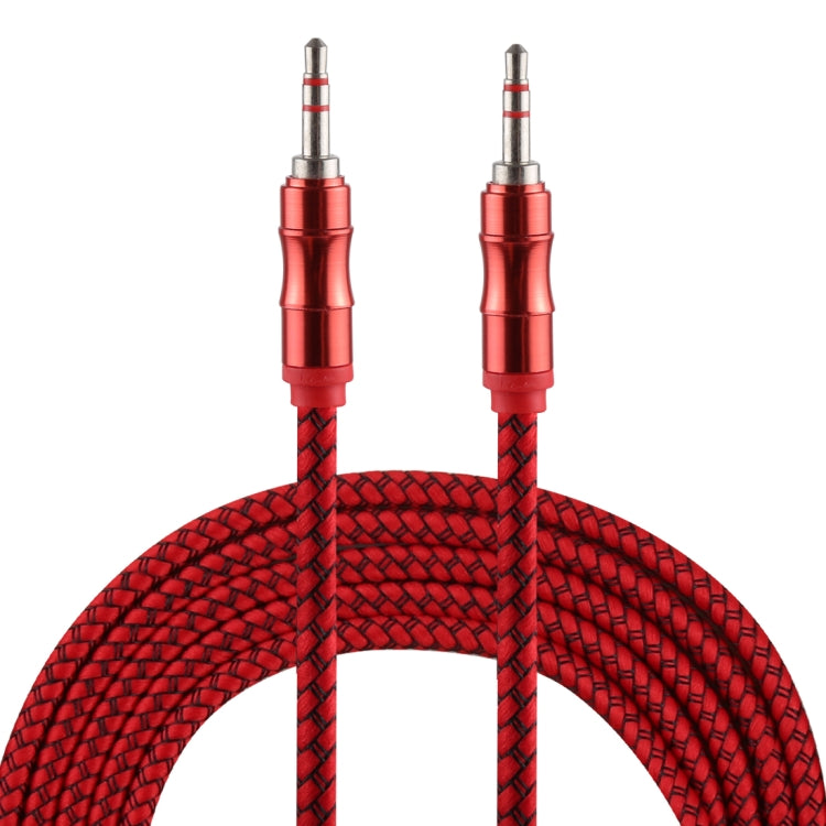 2m 3.5mm Jack Male to Male Nylon Weave AUX Cable