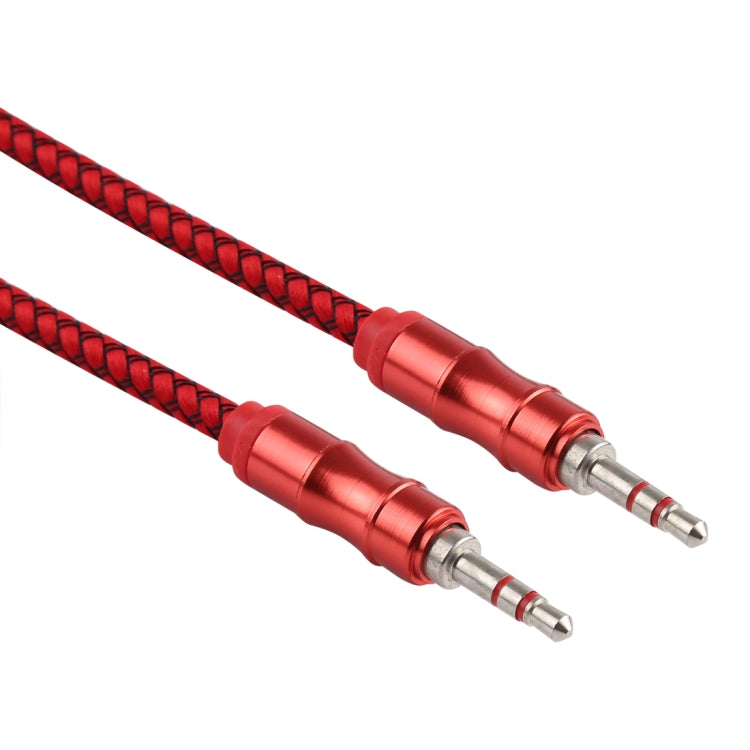 2m 3.5mm Jack Male to Male Nylon Weave AUX Cable