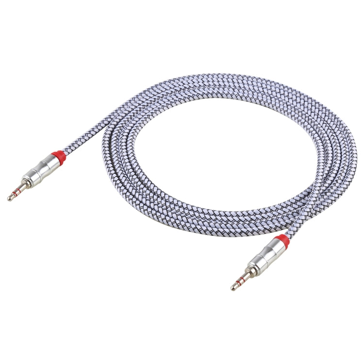 2m 3.5mm Jack Male to Male Nylon Weave AUX Cable