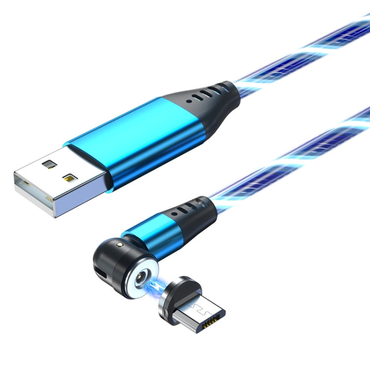 2.4A USB to Micro USB 540 Degree Bendable Streamer Magnetic Data Cable, Cable Length: 1m