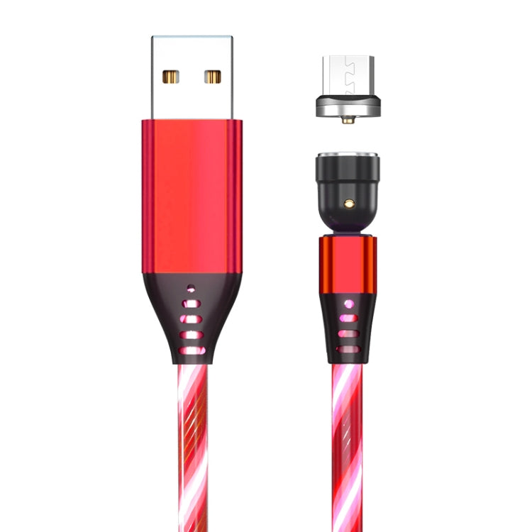 2.4A USB to Micro USB 540 Degree Bendable Streamer Magnetic Data Cable, Cable Length: 1m