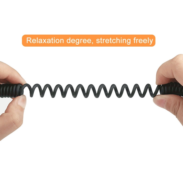 USB Female to USB Female Laptop Spring Charging Cable