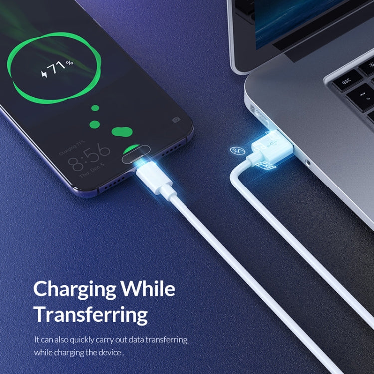 6A USB3.0 Male to USB-C / Type-C Male Data Cable, Cable Length: 1.5m