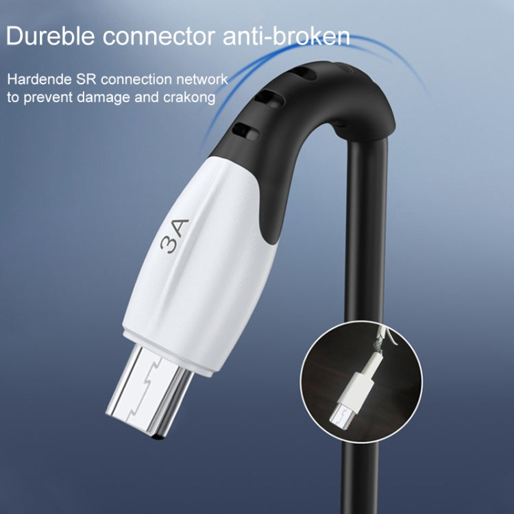 TOTUDESIGN BM-002 Soft Color Series 2.4A Micro USB to USB Charging Data Cable, Length: 1.0m(Green)