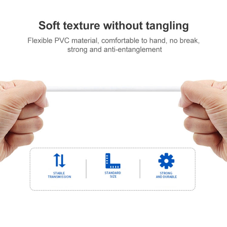 2A USB to USB-C / Type-C Charging + Transmission Metal Magnetic Adsorption Braided Data Cable, Length: 1m(Silver)