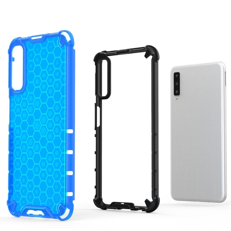 Shockproof Honeycomb PC + TPU Case for Galaxy A7 (2018)