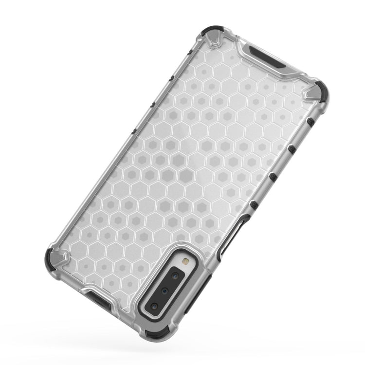 Shockproof Honeycomb PC + TPU Case for Galaxy A7 (2018)
