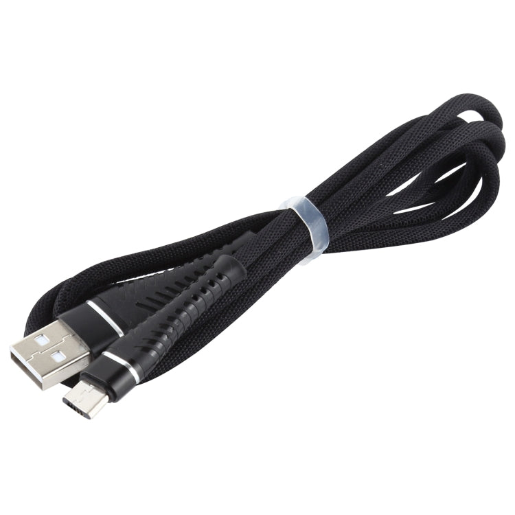 2A USB to Micro USB Braided Data Cable, Cable Length: 1m