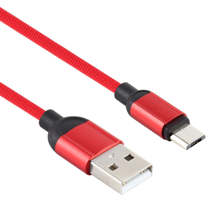 3A USB to Micro USB Braided Data Cable, Cable Length: 1m