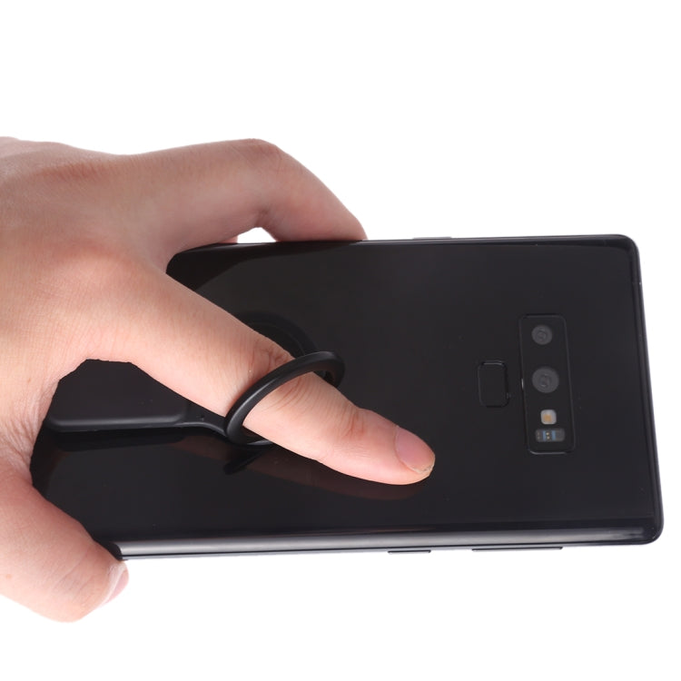 5V 3A Dual USB-C Digital Ring Holder Audio Adapter (Black)