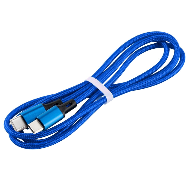 2A USB to USB-C / Type-C Braided Data Cable, Cable Length: 1m