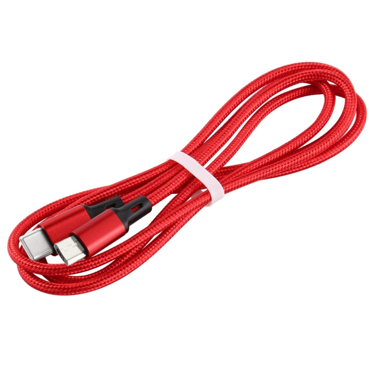 2A USB to Micro USB Braided Data Cable, Cable Length: 1m