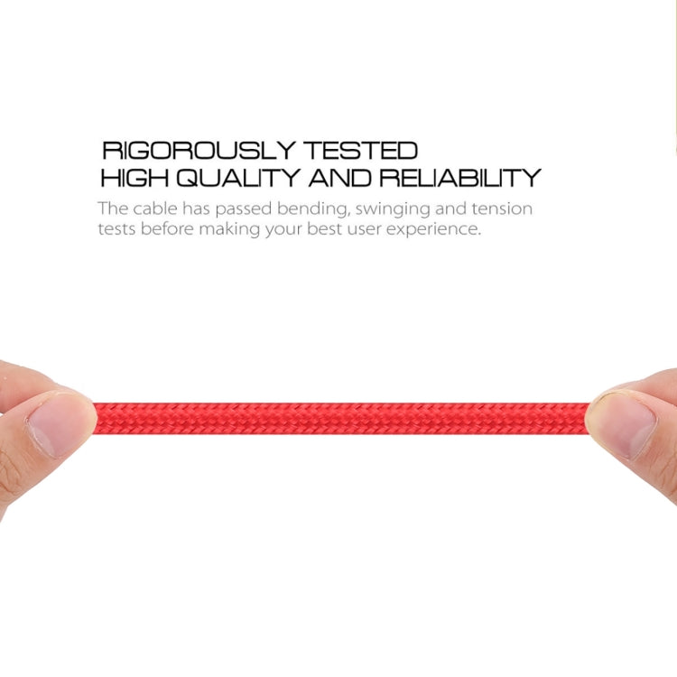 2A USB to Micro USB Braided Data Cable, Cable Length: 1m