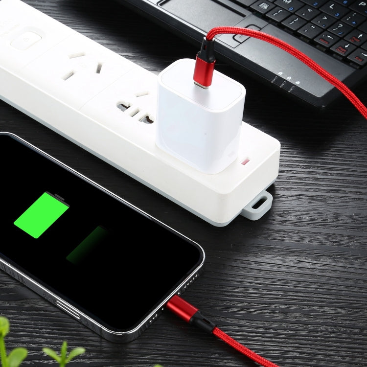 2A USB to Micro USB Braided Data Cable, Cable Length: 1m