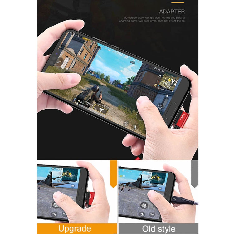 TOTUDESIGN EAUC-12 Time Series Type-C to Type-C Interface +3.5 Interface Bending Audio Adapter, For Samsung, Huawei, Xiaomi, HTC, Meizu, Sony and other Smartphones