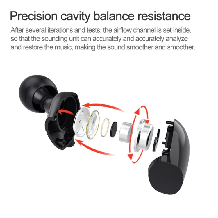 8163 USB-C / Type-C Interface Mega Bass In Ear Wired Earphone with Mic