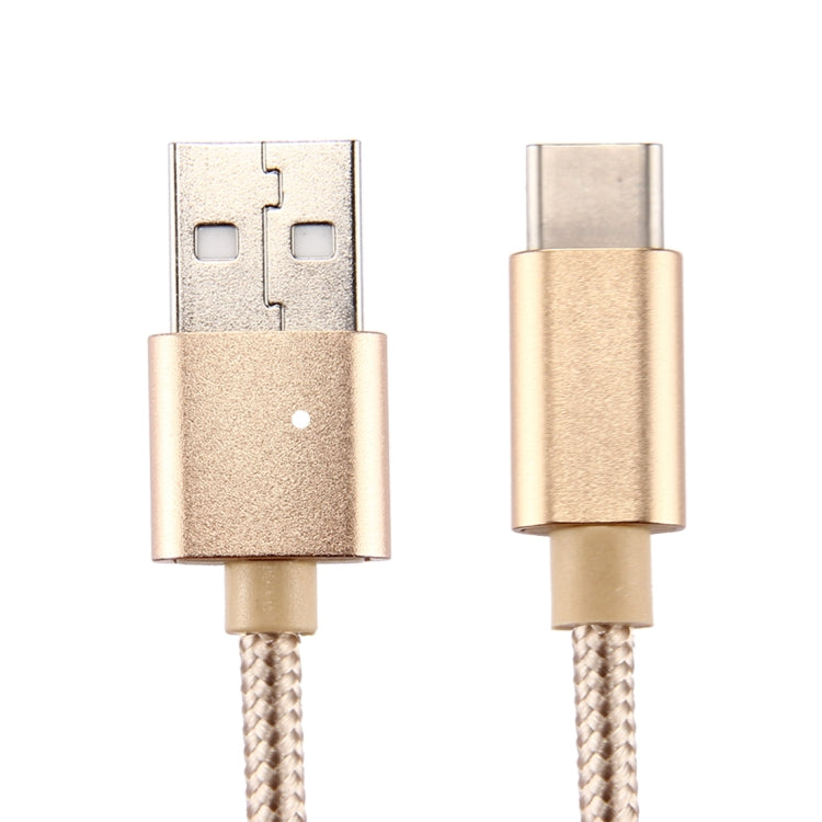 Knit Texture USB to USB-C / Type-C Data Sync Charging Cable, Cable Length: 3m, 3A Total Output, 2A Transfer Data