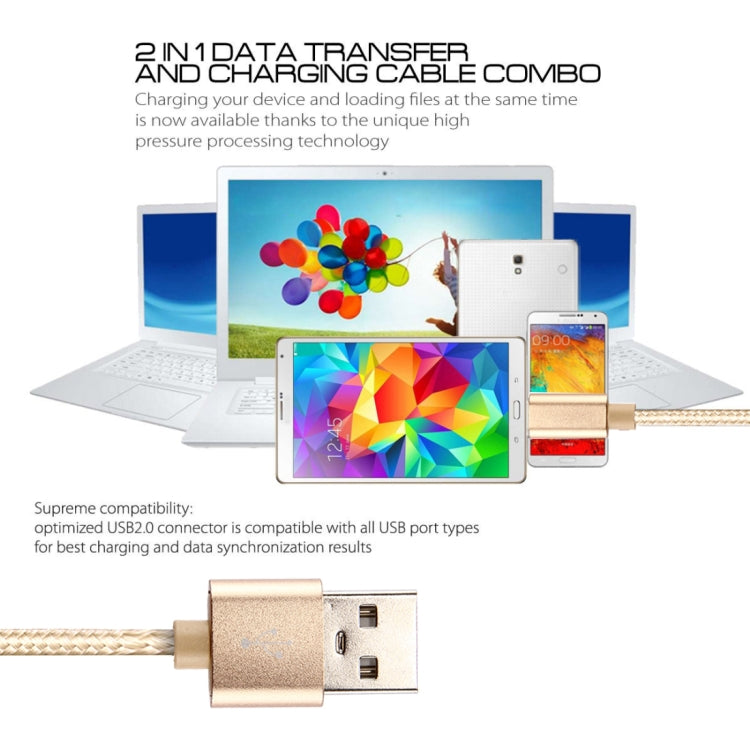 Knit Texture USB to USB-C / Type-C Data Sync Charging Cable, Cable Length: 3m, 3A Total Output, 2A Transfer Data