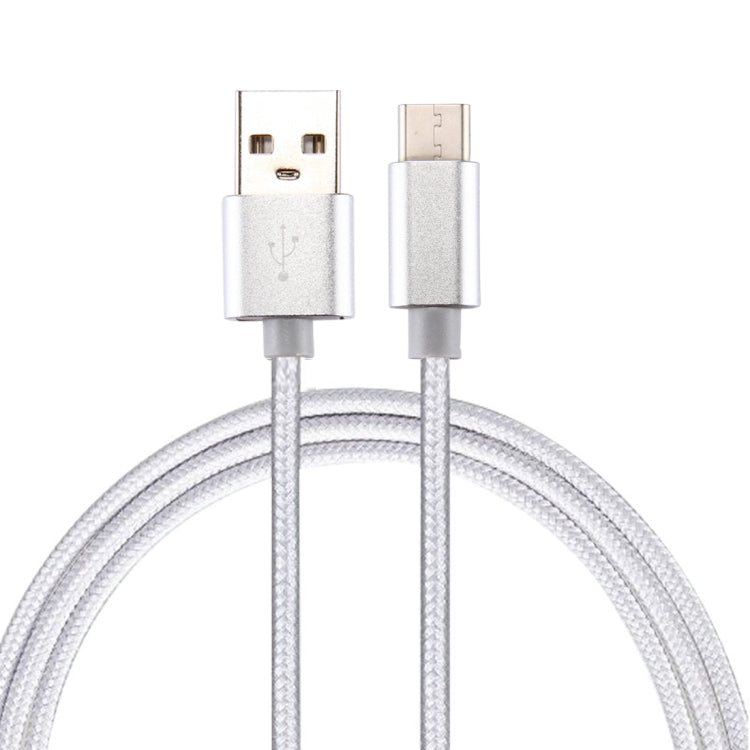 Knit Texture USB to USB-C / Type-C Data Sync Charging Cable, Cable Length: 3m, 3A Total Output, 2A Transfer Data