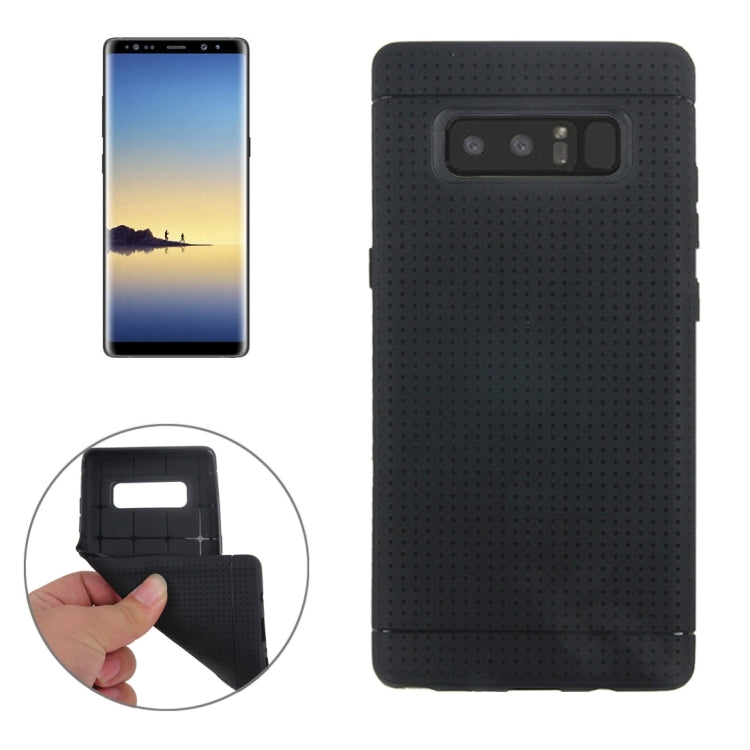 For Galaxy Note 8 Honeycomb Texture Anti-collision TPU Protective Case
