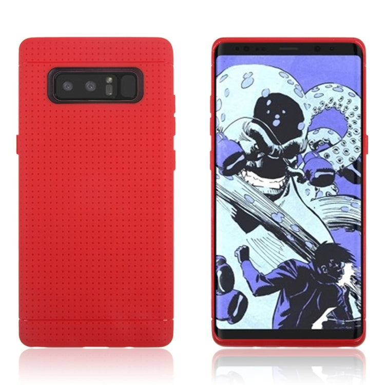 For Galaxy Note 8 Honeycomb Texture Anti-collision TPU Protective Case