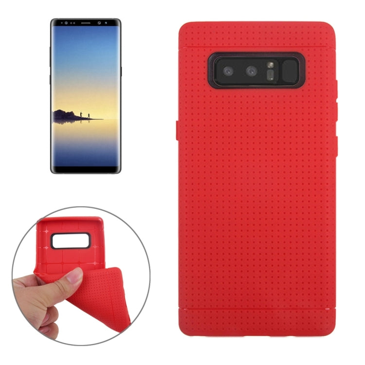 For Galaxy Note 8 Honeycomb Texture Anti-collision TPU Protective Case