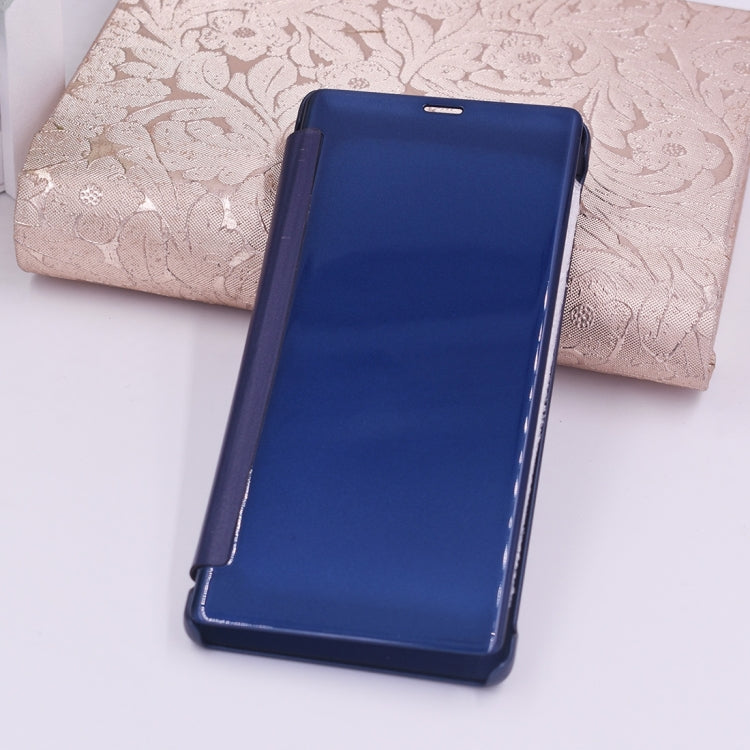 For Galaxy Note 8 PU + PC High Transparency Frosted Horizontal Flip Leather Case