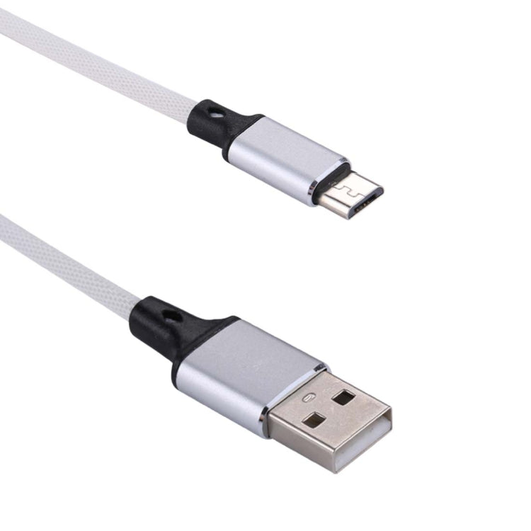 1m 2A Output USB to Micro USB Nylon Weave Style Data Sync Charging Cable, For