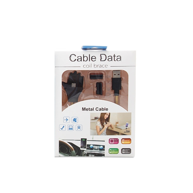 Multi-functional Metal Soft Hose Palm Holder USB-C / Type-C to USB Data Charging Cable with Flexible Desk / Car Dock, For Galaxy S8 & S8 + / LG G6 / Huawei P10 & P10 Plus / Xiaomi Mi6 & Max 2 and other Smartphones