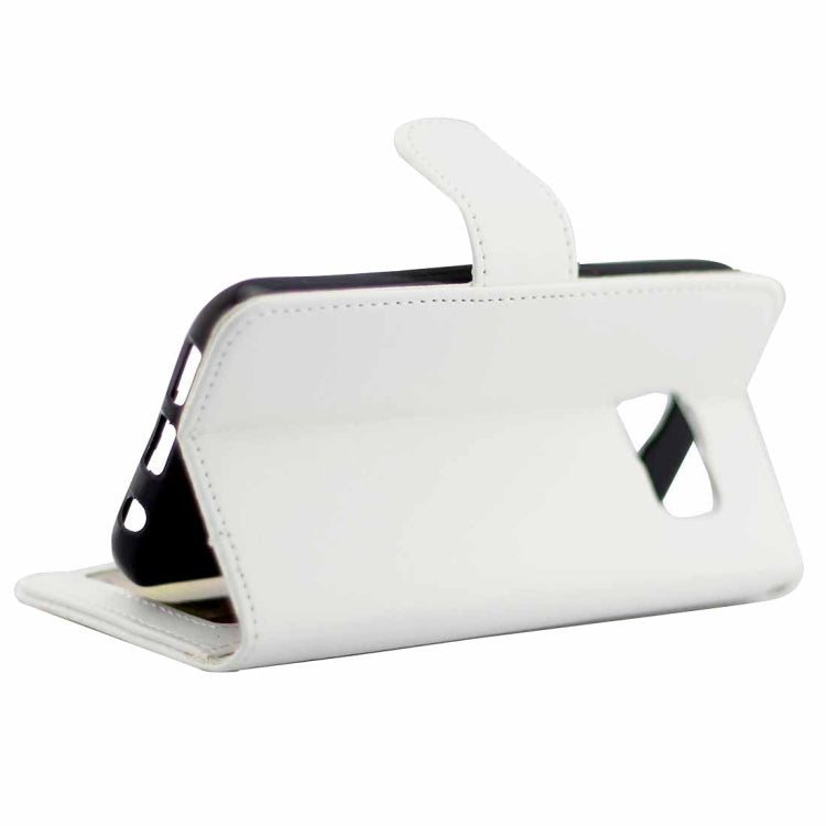 For Galaxy S7 Edge / G935 Crazy Horse Texture Horizontal Flip Magnetic Snap Leather Case with Adjustable Holder & Card Slots & Photo Frame & Wallet