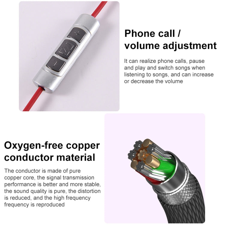 ZS0008 3.5mm to 2.5mm Wired Earphone Cable