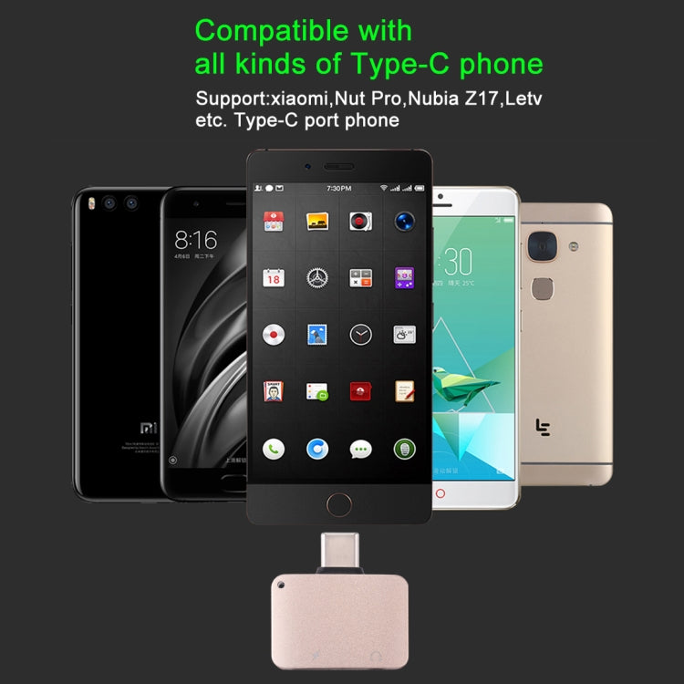 USB-C / Type-C Male to USB-C / Type-C Female Charger & 3.5mm Female Audio Adapter, For Galaxy S8 & S8 + / LG G6 / Huawei P10 & P10 Plus / Oneplus 5 / Xiaomi Mi6 & Max 2 and other Smartphones