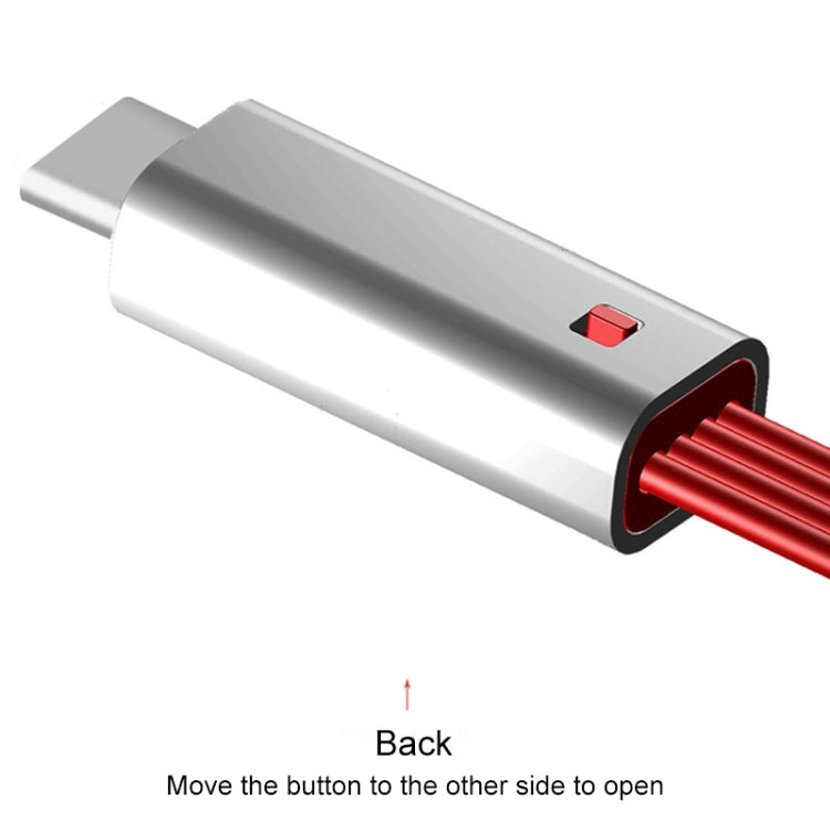 1.5m USB to USB-C / Type-C Repairable Charging & Sync Data Cable, For Galaxy, Huawei, Xiaomi, LG, HTC and Other Smart Phones