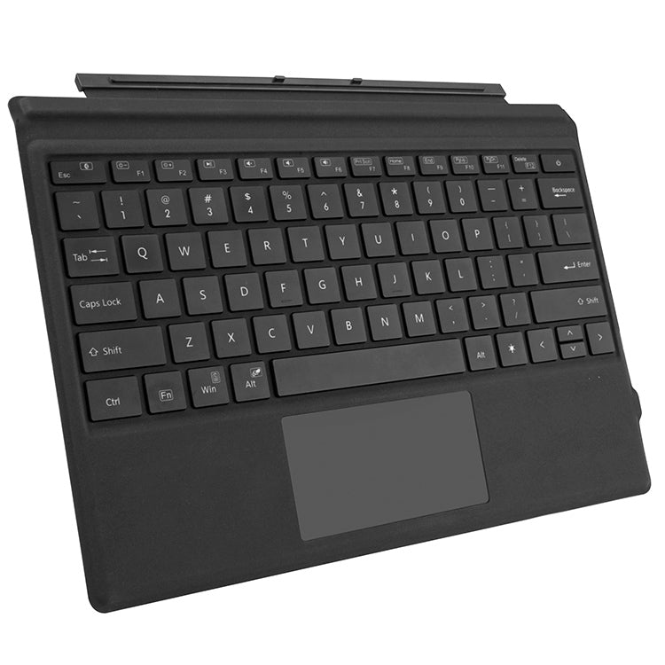 HB187B Magnetic Charging Bluetooth V3.0 Backlight Keyboard + Microfiber Leather Tablet Case for Microsoft Surface Pro3 / Pro4 / Pro2017(Grey)