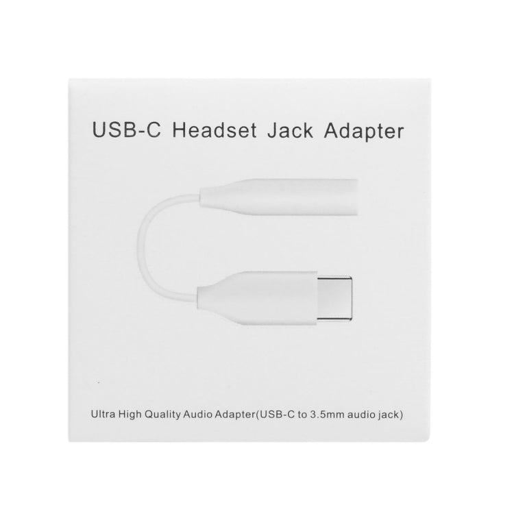 Type-C Male to 3.5mm Female Earphone Adapter Audio Adapter