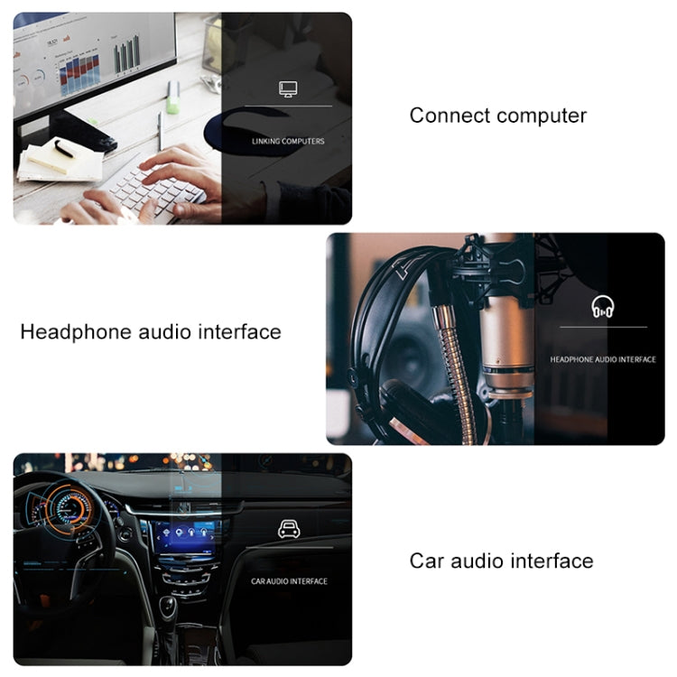 ZS0047 Standard Version HD4.30 Earphone Audio Cable (Black)