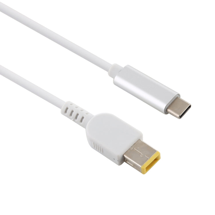 USB-C / Type-C to Big Square Male Laptop Power Charging Cable for Lenovo, Cable Length: about 1.5m