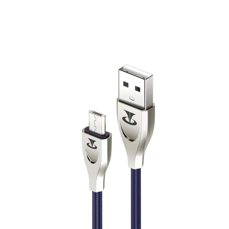 Teclast 1.0m Micro to USB V0 Flame Retardant TPE Data Cable(Sapphire Blue)
