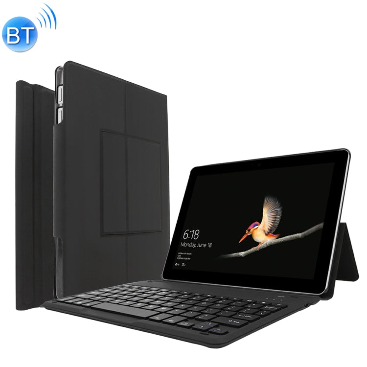 SG01 Detachable Plastic Bluetooth Keyboard Tablet Case for Microsoft Surface Go 10 inch, with Holder(Black)