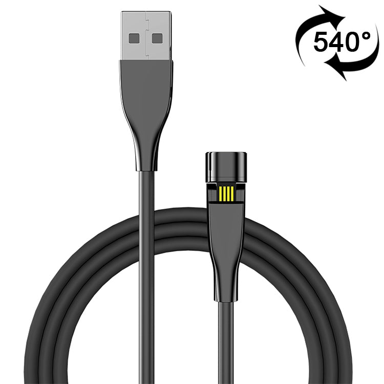 2m 540 Degree Rotating USB Magnetic Charging Cable, No Charging Head